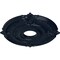 Ekena Millwork Attica Ceiling Medallion (Fits Canopies up to 5"), Hand-Painted Midnight Dream, 18"OD x 4"ID x 5/8"P CM18ATMDF - alternate 3